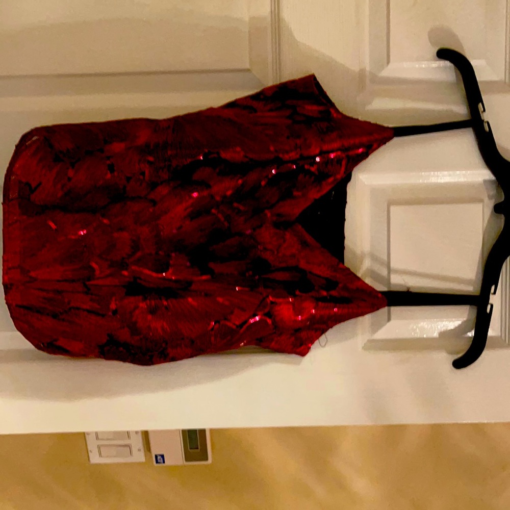 White House Black Market Sequin Camisole